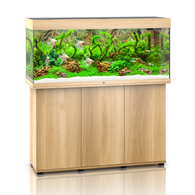 Juwel Rio 240 Aquarium - Set LED Комплект аквариум с тумбой светлое дерево